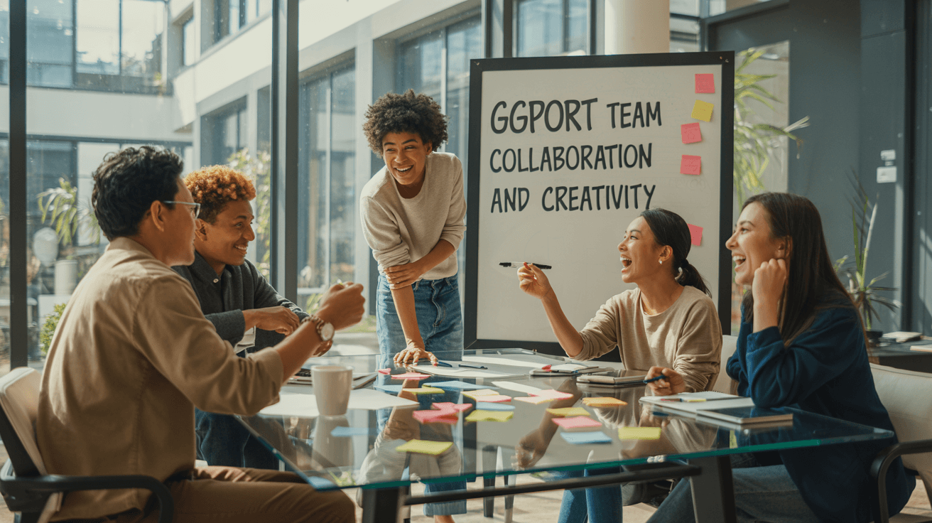 GGPort team collaboration and creativity
